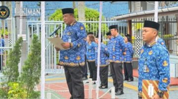 Lapas Tebing Tinggi Peringati Hari Pahlawan Dengan Upacara Penuh Makna.