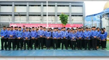 Kobarkan Semangat Juang, Lapas Kelas I Medan Gelar Upacara Bertema “Terus Bergerak Melanjutkan Perjuangan”