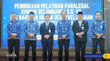 Kanwil Kemenkumham Sumut Berikan Pelatihan Paralegal untuk Meningkatkan Akses Layanan Hukum Di Desa/Kelurahan”