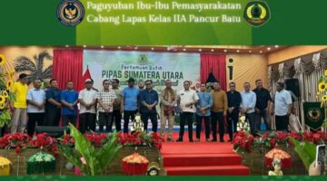 PIPAS Cabang Lapas Pancur Batu Meriahkan Pertemuan Rutin PIPAS Sumut Di Pantai Bali Lestari