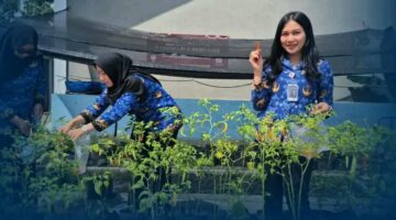 Kanwil Ditjenpas Sumut Panen Cabai Rawit Polybag, Dukung Program Akselerasi Ketahanan Pangan