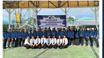 Tingkatkan Semangat Kebangsaan, Lapas Perempuan Medan Gelar Upacara Hari Kesadaran Nasional