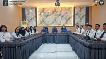 CPNS Kanwil Menkhum Sumut Tunjukkan Kemampuan, Raih Juara 3 Terbaik Dalam Penutupan Latsar CPNS 2025
