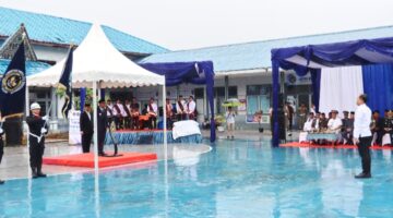 Wakil Wali Kota Padangsidimpuan, Harry Pahlevi, Pimpin Upacara Hari Bhakti Kemenimipas ke-1 Di Lapas Kelas IIB Padangsidimpuan