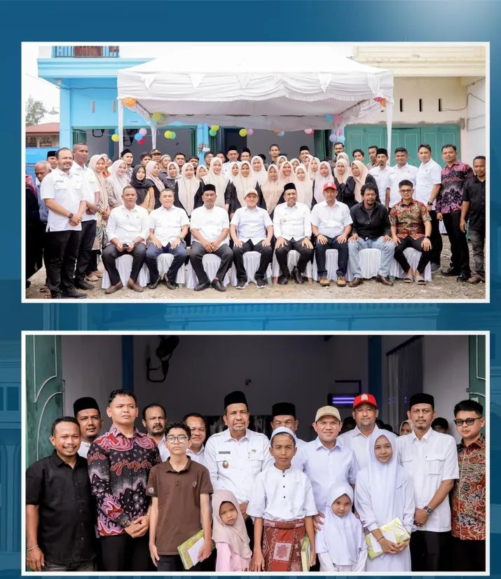 Foto memperlihatkan suasana penuh keakraban, kekompakan, serta dukungan pemerintah daerah terhadap pendidikan dan pembinaan generasi muda.