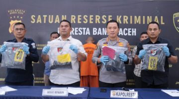 Hal ini dikatakan oleh Kapolresta Banda Aceh, Kombes Pol Joko Heri Purwono dalam Konferensi Pers di Meuligoe Rastra Sewakottama, Kamis (6/11/2025) pagi.