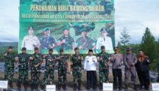 Mayor Jenderal TNI Joko Hadi Susilo, S.I.P., melaksanakan kunjungan kerja ke satuan Yonif Teritorial Pembangunan 855/Raksaka Dharma yang berada di Blangkejeren, Kabupaten Gayo Lues, pada Kamis (6/11/2025).