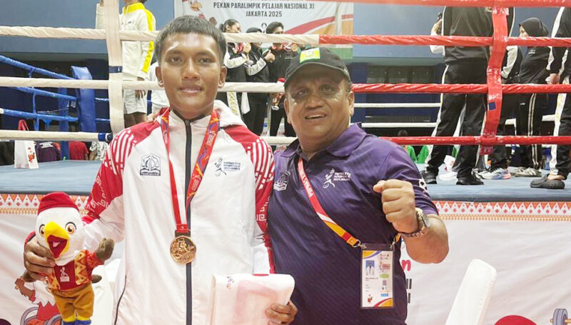 Kontingen tinju Aceh harus pulang dengan satu medali perunggu dari ajang Pekan Olahraga Pelajar Nasional POPNAS XVII 2025 yang digelar di Jakarta. 