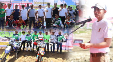 Menggelar Kejuaraan Motocross dan Grasstrack MX GTX “Aceh Anti Narkoba” Trophy Kapolda Aceh Tahun 2025, yang berlangsung di Sirkuit Lamnyong, Kecamatan Syiah Kuala, Banda Aceh, Minggu, 9 November 2025.