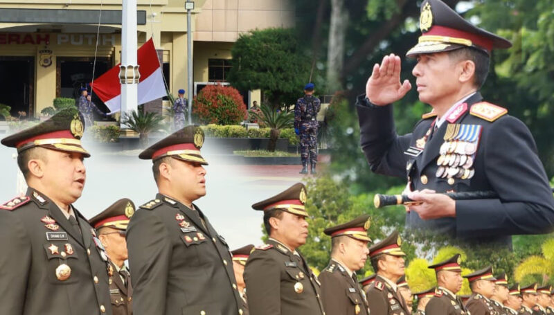  Mapolda Aceh, Senin, 10 November 2025. Upacara tersebut dipimpin langsung oleh Kapolda Aceh Irjen Pol. Marzuki Ali Basyah dan diikuti oleh para pejabat utama beserta seluruh personel.