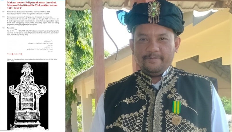 Menurut Ketua SILA Muammar Al Farisi, dalam Majalah Archipel 91 I 2016  Claude Guillot dan Ludvik Kallus  peneliti Perancis menyebutkan, tentang makam Putri Sultan Aceh di Blang Tutong Pande. 
