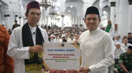Orang Aceh sedang ditanam untuk bertumbuh. Mari kita jaga Aceh, mari jaga anak-anak kita, dan mari tegakkan amar ma’ruf nahi mungkar di bumi Aceh,” ujarnya