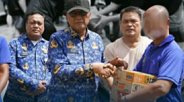 Kakanwil Ditjenpas Sumut Tinjau Lapas Terdampak Banjir Di Langkat, Sampaikan Empati kepada Warga Binaan