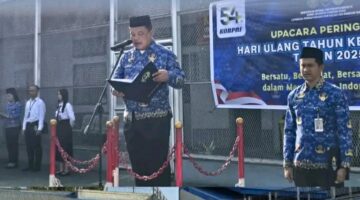 Lapas Pancur Batu Gelar Upacara HUT ke-54 KORPRI Tahun 2025, Teguhkan Semangat Bersatu Dan Melayani