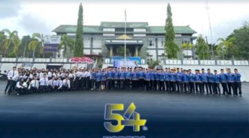 Semarak HUT ke-54 KORPRI, Jajaran Lapas Narkotika Samarinda Laksanakan Upacara Penuh Hikmat