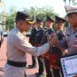 22 Personel Polres Aceh Besar Terima Tanda Kehormatan Satya Lancana Pengabdian