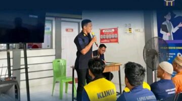 Edukasi Kesehatan WBP, Kasi Binadik Dan Nakes Lapas Narkotika Samarinda Sosialisasikan Penggunaan Antibiotik yang Tepat