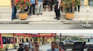 Polres Pelabuhan Belawan Dan Brimob Tangkap Pelaku Pungli Di Jalur Tol Kampung Kurnia