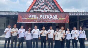 Bapas Kelas I Medan Tinjau Lahan Pembangunan Bapas Baru di Pematang Siantar