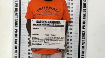 Sat Res Narkoba Polres Pematangsiantar Tangkap Pemilik 6 Paket Sabu
