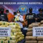BNN RI Patahkan Jaringan Aceh, Sita 360 Kg Narkotika dan Tangkap Sejumlah Tersangka
