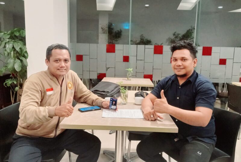 Silaturahmi dan Diskusi Program Kaperwil Jabar dan Pimred Timelines Inews di Amaris Pancoran Jakarta