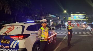 Sat Lantas Polres Pematangsiantar Gelar BLP Ciptakan Situasi Kamtibmas dan Kamseltibcarlantas Aman