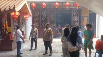 Pastikan Perayaan Ibadah Tahun baru Imlek 2577 aman, Polres Pematangsiantar Lakukan Pengamanan di Vihara