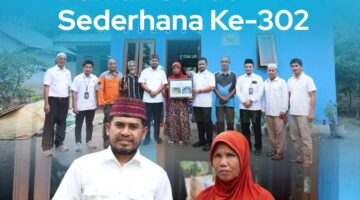 PIM Serahkan Rumah Sehat Sederhana ke-302, Warga Blang Mee Terima Manfaat