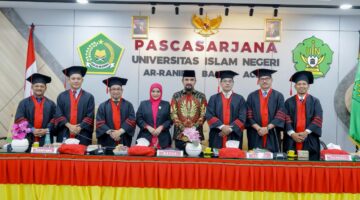 Di Tengah Kesibukan, Lismawani Raih Doktor ke-354 di UIN Ar-Raniry, Rektor Apresiasi Disertasi Model Meuseuraya-Integratif