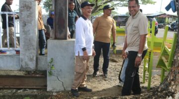Wawalkot Husaini Komandoi Aksi Bersih-Bersih, Waduk Lhokseumawe Disulap Lebih Rapi