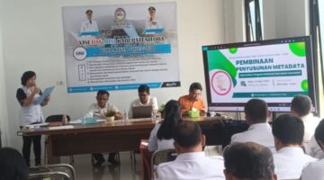 Pembinaan Penyusunan Metadata fokus Pada Kuantitas dan Kualitas