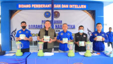 BNN Aceh Musnahkan Hampir 5 Kilogram Narkotika Jenis Sabu