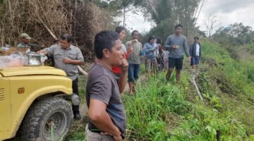 Petani Simatibung Bisa Kelola Lahan Kembali, Pidel Hutahaean Turunkan Excavator