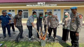 Polres Pidie Jaya Musnahkan Ratusan Gram Narkotika, Tegaskan Komitmen Berantas Peredaran Gelap.