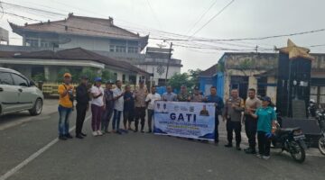 Polsek Siantar Selatan Hadiri Kegiatan GATI Kelurahan Simalungun dan Kebersihan