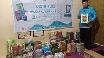 Tgk Azhar Kiran dan MSS Rampungkan Tahap II, Ratusan Mushaf Hidupkan Syiar Islam Pasca Banjir