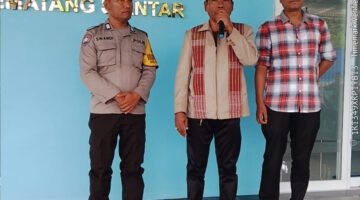 Polsek Siantar Selatan Hadiri Pembukaan SPPG Martimbang