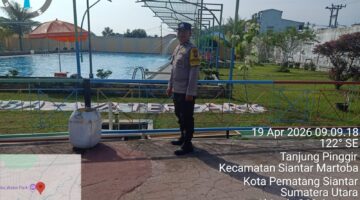 Polsek Siantar Martoba Laksanakan Patroli dan monitoring Objek Wisata di Hari Libur