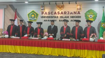 Sidang Terbuka UIN Ar-Raniry Berlangsung Alot: Dosen UNISAI Alumni Dayah MUDI Tawarkan Paradigma Baru, Kompetensi Hibrid Lulusan Salafiyah