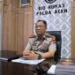 Kabid Humas Polda Aceh, Kombes Pol. Joko Krisdiyanto, (22/4) foto Humas Polda.