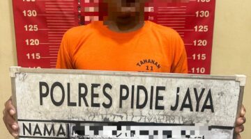 Gerak Cepat Satreskrim Pidie Jaya Ungkap Curanmor, Pelaku Ditangkap di Bireuen