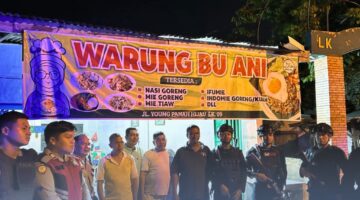 Patroli Skala Besar KRYD, Batalyon A Pelopor Satuan Brimob Polda Sumut Hadir Jaga Kondusifitas Belawan