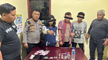 Laporan Warga ke Call Center 110 Berbuah Penindakan, Tiga Terduga Penyalahguna Narkoba Diamankan di Huntap Ture-ture