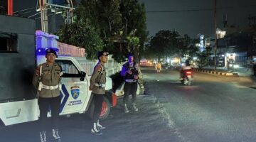 Patroli Blue Light Satuan Brimob Polda Sumut Intensif Sisir Kota Medan, Perkuat Keamanan dan Cegah Aksi Kriminalitas Malam Hari