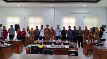 Komisi A DPRD Toba Konsultasi Terkait SP4N Lapor ke Diskominfo Medan
