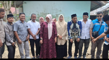 Seusama Lakukan Peletakan Batu Pertama Pembangunan Balai Pengajian di Dayah Malem Diwa.