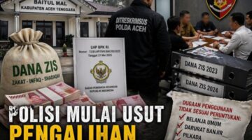 Polisi Mulai Usut Pengalihan Sisa Dana ZIS Agara
