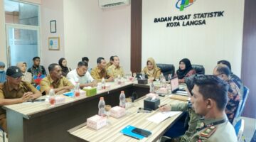 BPS Langsa Dorong Pembangunan Desa Berbasis Data Lewat Program Desa Cantik