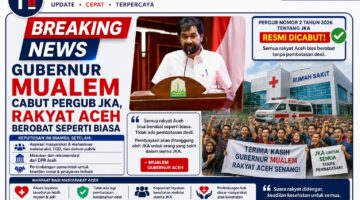Pemerintah Aceh Cabut Pergub JKA, Aspirasi Masyarakat dan Mahasiswa Akhirnya Didengar